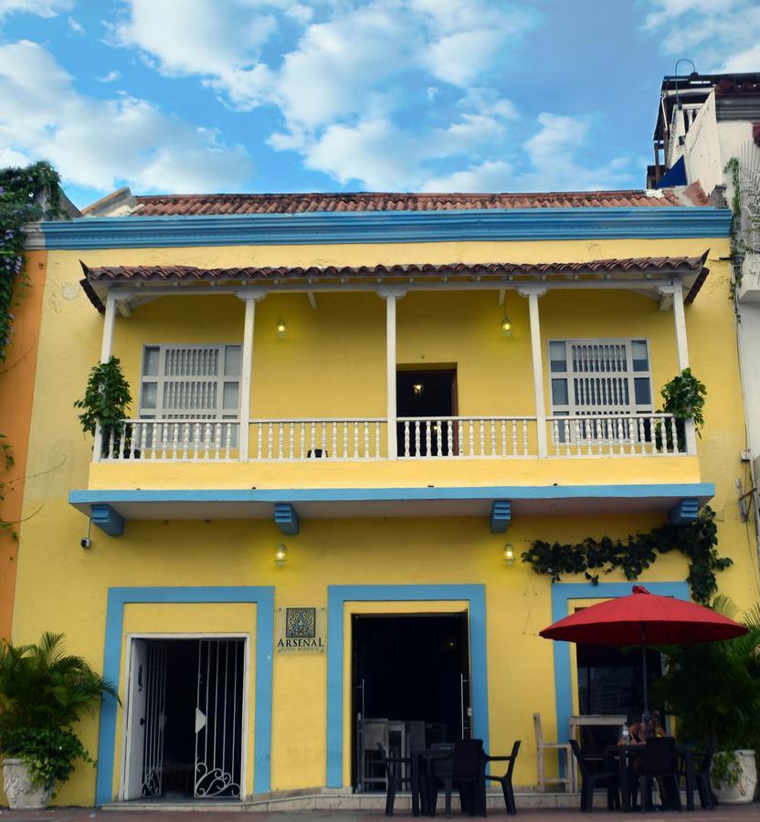 El Arsenal Hostel Boutique Cartagena Eksteriør billede